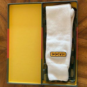 NEW GUCCI DAPPER DAN WHITE TUBE SOCKS SZ 12